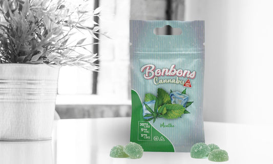 Bonbon CBD [Gummies] - goût Menthe
